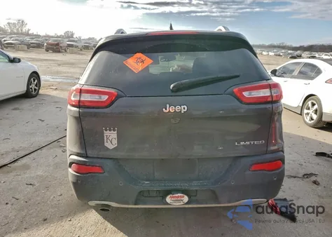 2015 Jeep Cherokee Limited z USA, uszkodzony, nr VIN 1C4PJLDB2FW657462